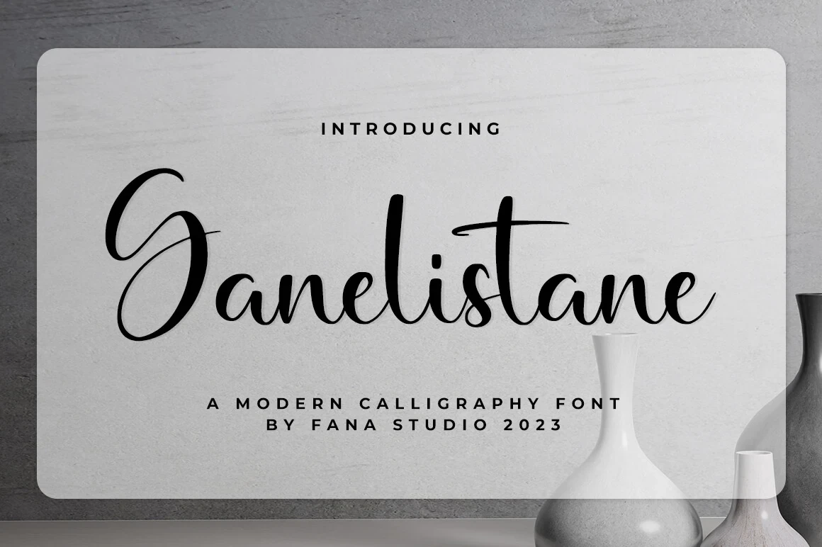 Ganelistane font preview