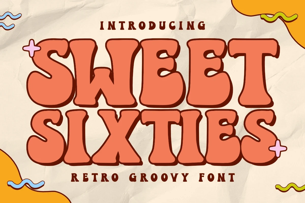 Sweet Sixties font preview