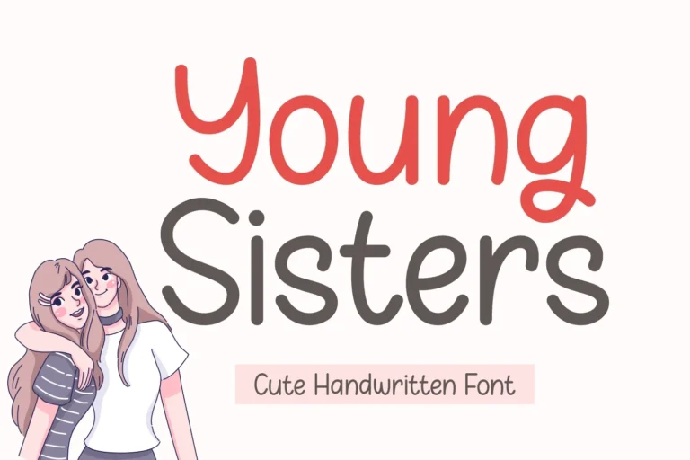 Young Sisters font preview